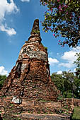 Ayutthaya, Thailand. Wat Phra Si Sanphet, one of the several of the perimeter chedis.